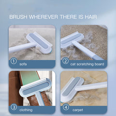 4-in-1 Multifunctional Pet Hair Removal Brush – Lint, Dust, and Window Cleaner